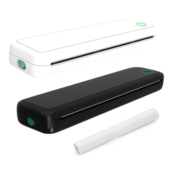 Wireless Mobile Travel Printer with Printing Paper BT Thermal A4 Mobile Printer Document Printing Maker Travel and Home Work Use - Image 4